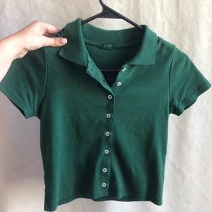 JOHN GALT green crop top